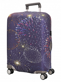 Чехол на большой чемодан Eberhart EBH386-L Fireworks Suitcase Cover L