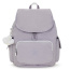 Женский рюкзак Kipling K156351FB City Pack S Small Backpack Tender Grey K156351FB 1FB Tender Grey - фото №4