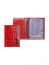 Бумажник водителя Elisir BV3-L25-132 Ружена/Ruzhena Red с отделением для кредитных карт EL-LK178-B0013-100 Красный - фото №1