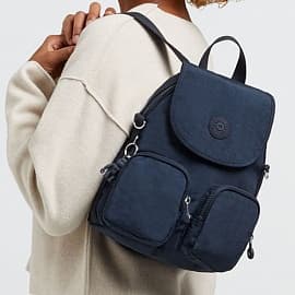 Женская сумка-рюкзак Kipling K1288796V Firefly Up Small Backpack Blue Bleu 2
