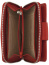Большой кошелёк на молнии Tony Perotti 560091 Contatto из мягкой натуральной кожи 560091/4 4 Красный - фото №4