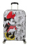 Чемодан American Tourister 31C*004 Wavebreaker Disney Spinner 67 см 31C-25004 25 Minnie Comics White - фото №4