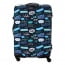 Чехол на средний чемодан Eberhart EBH679-M Blue Teal Hello Suitcase Cover M