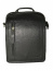 Мужская кожаная сумка-планшет Diamond 7808-1 с плечевым ремнем 7808-1 Black Чёрный - фото №1
