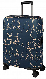 Чехол на большой чемодан Eberhart EBH789-L Golden Outline Suitcase Cover L/XL