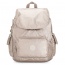 Женский рюкзак Kipling K1564148I City Pack S Small Backpack Metallic Glow