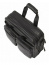 Мужская кожаная сумка Diamond 5095-01 с увеличением объема 5095-01 Black Чёрный - фото №2