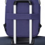 Женский рюкзак антивор Delsey 002021610 Securstyle Backpack 13″ RFID 00202161002 02 Navy - фото №7