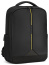Рюкзак для ноутбука Roncato 412272 Clayton Laptop Backpack 14″ USB 412272-96 96 Black/Yellow - фото №1