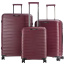 Чемодан на колёсах Robinzon RP5632-F Fiji Spinner M 65 см RP5632-F-29 29 Wine Red - фото №11