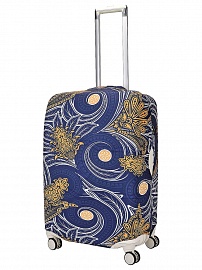 Чехол на средний чемодан Eberhart EBH432-M Swirl Flower Suitcase Cover M