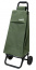 Хозяйственная сумка-тележка Garmol 10BS Poli.Liso на шасси Basic 10BS C-4 C-4 Темно-зеленый - фото №1
