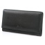 Широкий женский кожаный кошелёк Cangurione 2185 2185 Black - фото №1