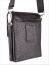 Мужская вертикальная сумка-планшет Diamond 1278-03 из натуральной кожи 1278-03 Чёрный - фото №6