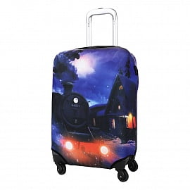 Чехол на средний чемодан Eberhart EBHZJM06-M Steamtrain Suitcase Cover M