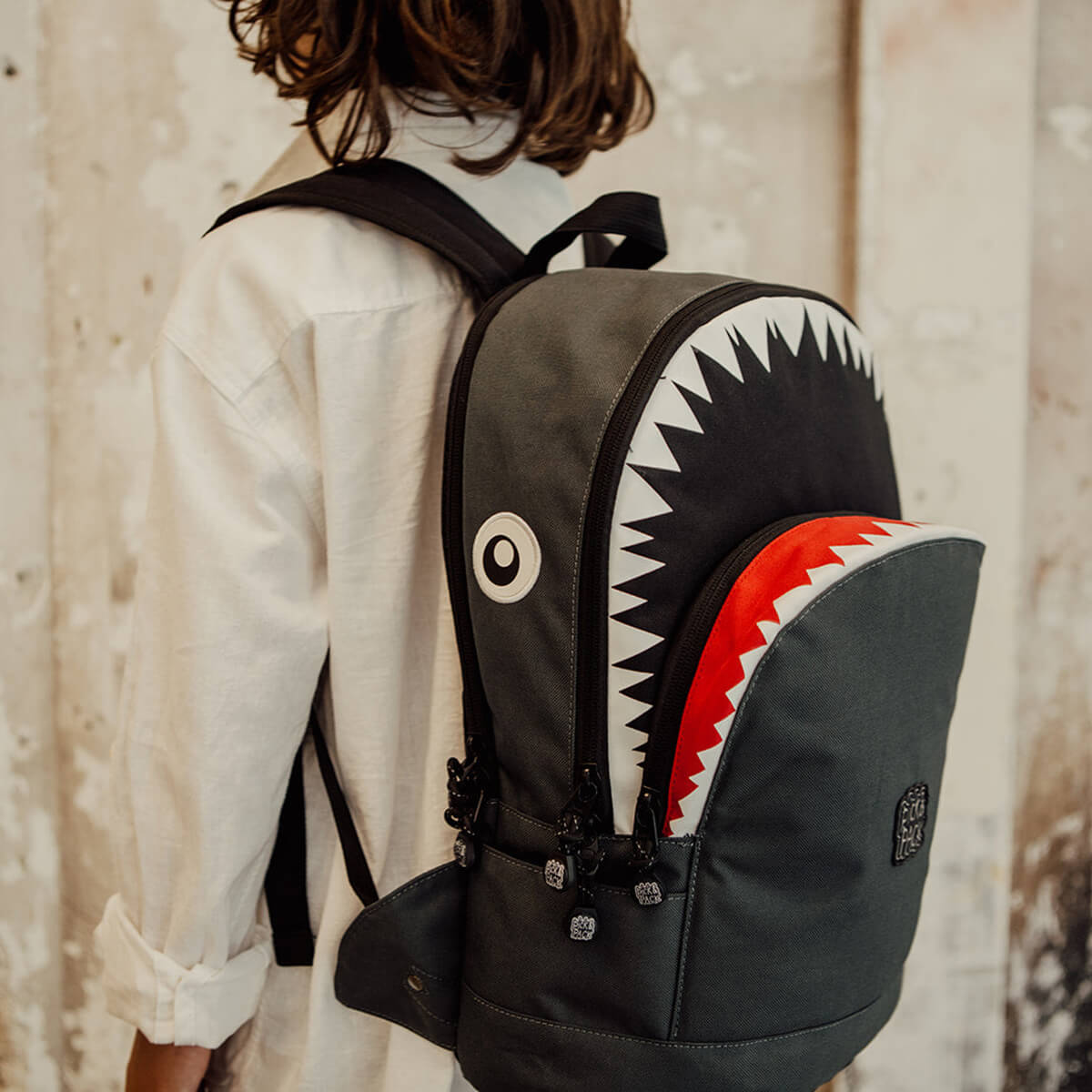 Детский рюкзак Pick & Pack PP965 Shark Shape Backpack M 13″ купить в Москве  ✓ Интернет-магазин ЧНК ✈