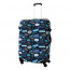 Чехол на средний чемодан Eberhart EBH679-M Blue Teal Hello Suitcase Cover M EBH679-M Blue Teal Hello - фото №1