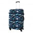 Чехол на средний чемодан Eberhart EBH679-M Blue Teal Hello Suitcase Cover M