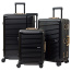 Алюминиевый чемодан на защелках Robinzon RA902-A Wellington Spinner M 67 см RA902-A-41 41 Retro Black - фото №11