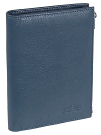Кожаная обложка для паспорта Ego Favorite 304-0151 с карманом на молнии