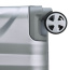 Алюминиевый чемодан на защелках Roncato 418351 Uno AL Spinner L 77 см 418351-25 25 Silver - фото №10