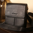Мужская кожаная сумка-планшет Diamond 3139 с плечевым ремнем 3139 Чёрный - фото №4