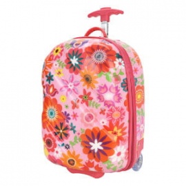Детский чемодан Bouncie LG-16FL-P01 Cappe Upright 44 см Flowers