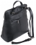 Кожаный женский рюкзак-сумка Ego Favorite 25-0304 из натуральной кожи 25-0304 Черный - фото №6