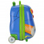 Детский чемодан Bouncie LG-14RT-B01 Cappe Upright 37 см Robot LG-14RT-B01 Blue Robot - фото №5