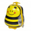 Детский чемодан Bouncie LG-14BE-Y01 Cappe Upright 37 см Bee LG-14BE-Y01 Bee Bee - фото №1