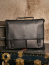 Кожаный мягкий портфель Diamond 3193-01 с отделением для ноутбука 14″ Expandable
