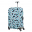 Чехол на большой чемодан Samsonite 47C*002 Global TA Disney Luggage Cover L 47C-01002 01 Mickey/Minnie Blue - фото №1