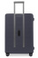 Чемодан на защелках с колесами Hinomoto Echolac PW004-24 Fusion Frame Suitcase M 66 см 1123TW004190240 Black - фото №4