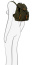 Маленький рюкзак с клапаном Bric's BXL43754 X-Collection X-Bag Small City Backpack