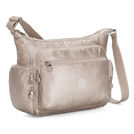 Женская сумка через плечо Kipling K2262148I Gabbie Medium Shoulder Bag Metallic Glow