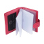Женская кожаная визитница с бабочками Ego Favorite 09-0457 Card Holder 09-0457 Красная Красный - фото №2