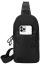 Рюкзак-сумка на одно плечо Rivacase 5312 Dijon Sling Bag 10″ 5312 black Black - фото №5