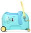 Детский чемодан-каталка с поворотными колесами Samsonite CT2-11001 Dream Rider Deluxe Elephant Blue