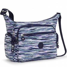 Женская сумка через плечо Kipling KI3186W66 Gabbie Medium Shoulder Bag W66 Brush Stripes