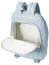 Женский стеганый рюкзак-антивор Hedgren HIC11L Inner City Vogue L Backpack 10.1″ RFID HIC11L/868-09 868 Pearl Blue Quilt - фото №4