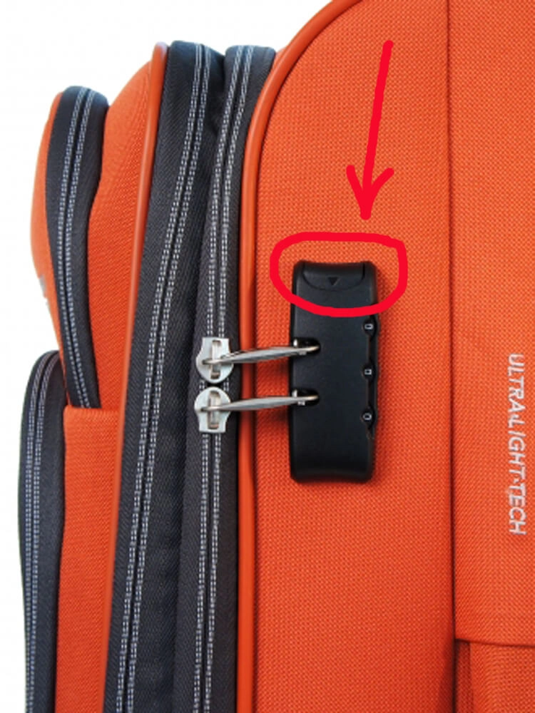 Сброс кода у чемоданов American Tourister коллекция Featherlite