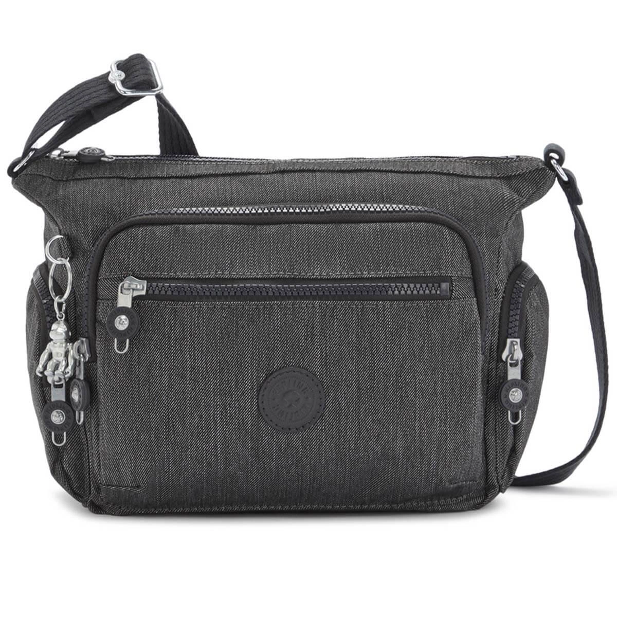Женская сумка через плечо Kipling KI289978S Gabbie S Crossbody Bag Black Peppery