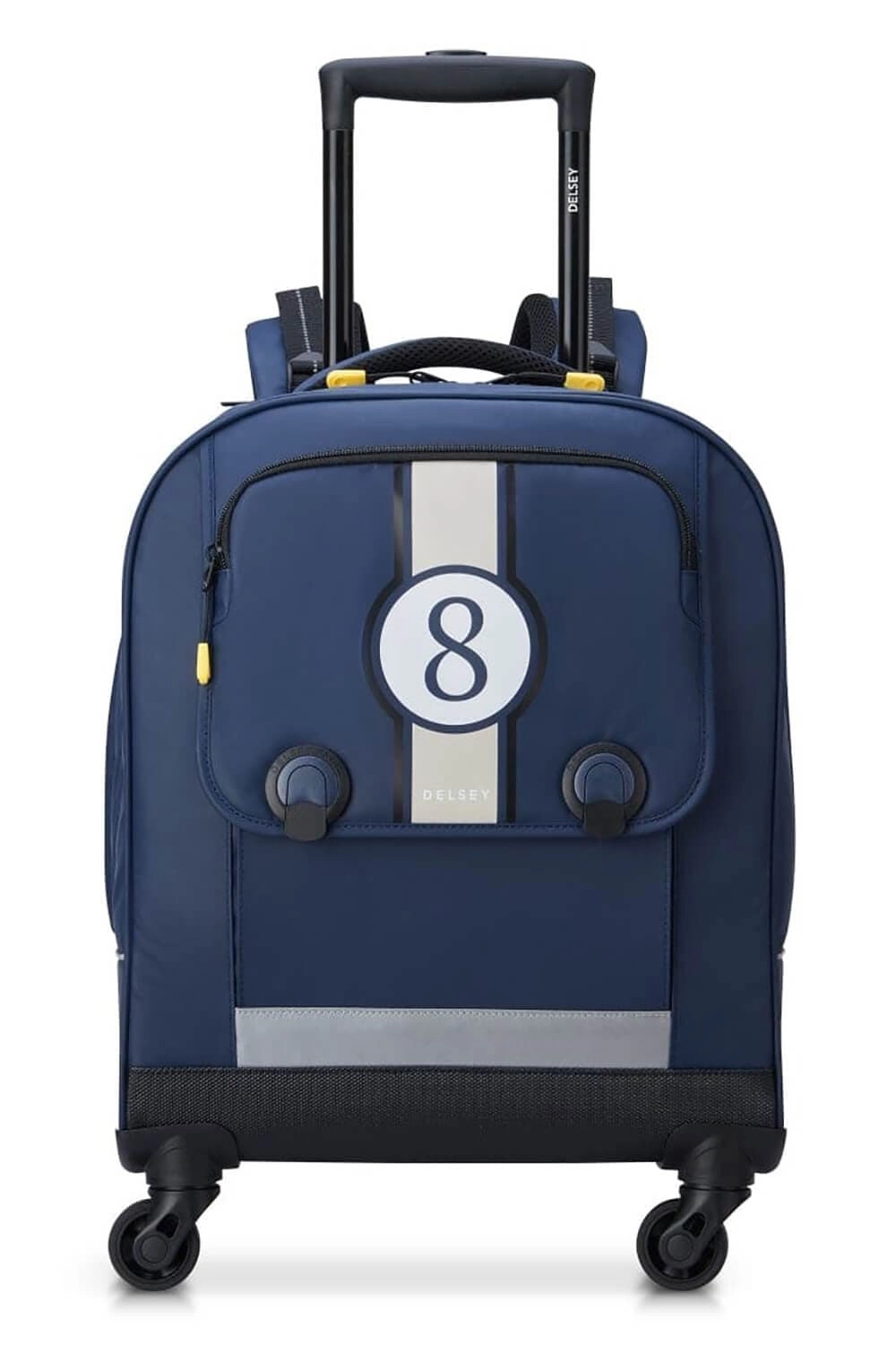 Школьный рюкзак на колесах для мальчиков Delsey Academie 003389453 4 Wheel Vertical Backpack 15.6″