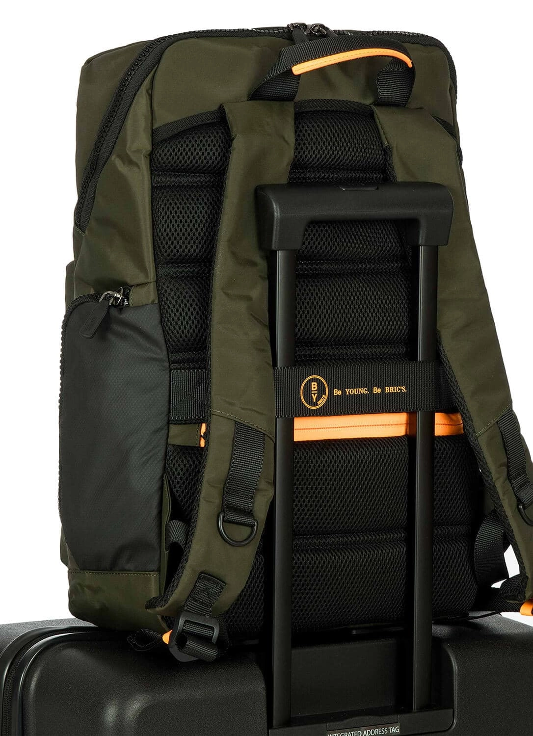 Рюкзак со светодиодной полосой BY by Bric's B3Y04491 Eolo Business Backpack 17″