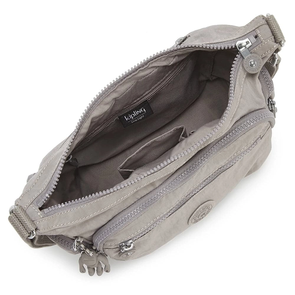 Женская сумка через плечо Kipling KI253189L Gabbie S Crossbody Bag Grey Gris