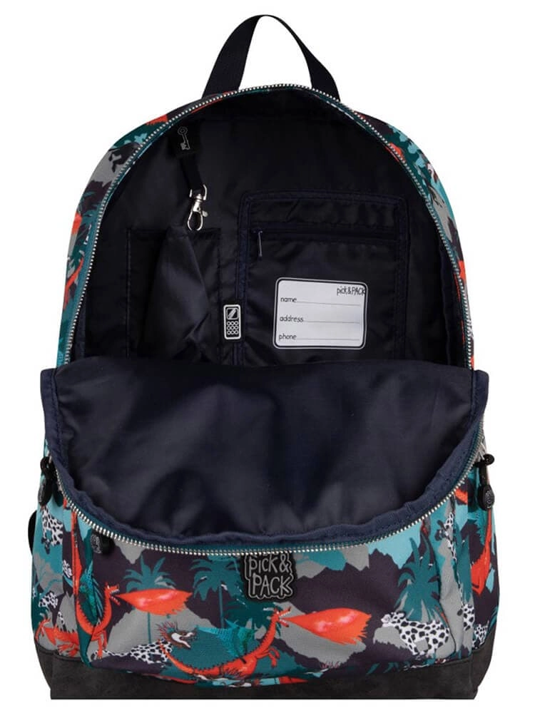 Школьный рюкзак Pick&Pack PP20242 Forest Dragon Backpack L 15″