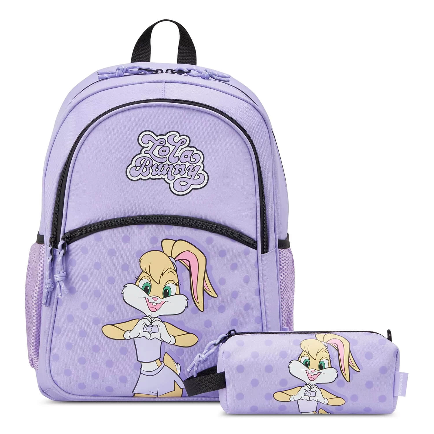 Школьный набор рюкзак и пенал Roncato 441014 Looney Tunes Kids Junior Backpack 42 см