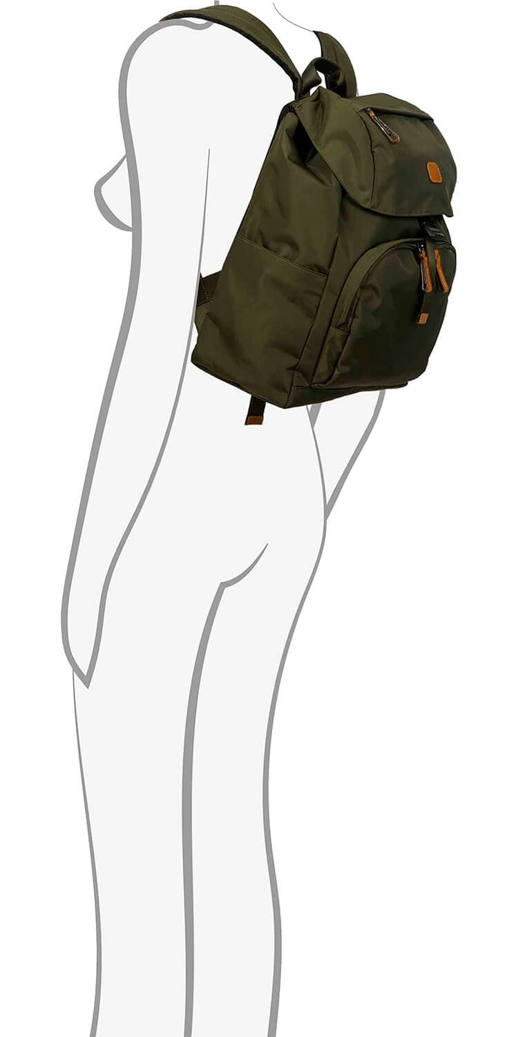 Рюкзак с клапаном Bric's BXL40599 X-Collection X-Bag Excursion Laptop Backpack 14″