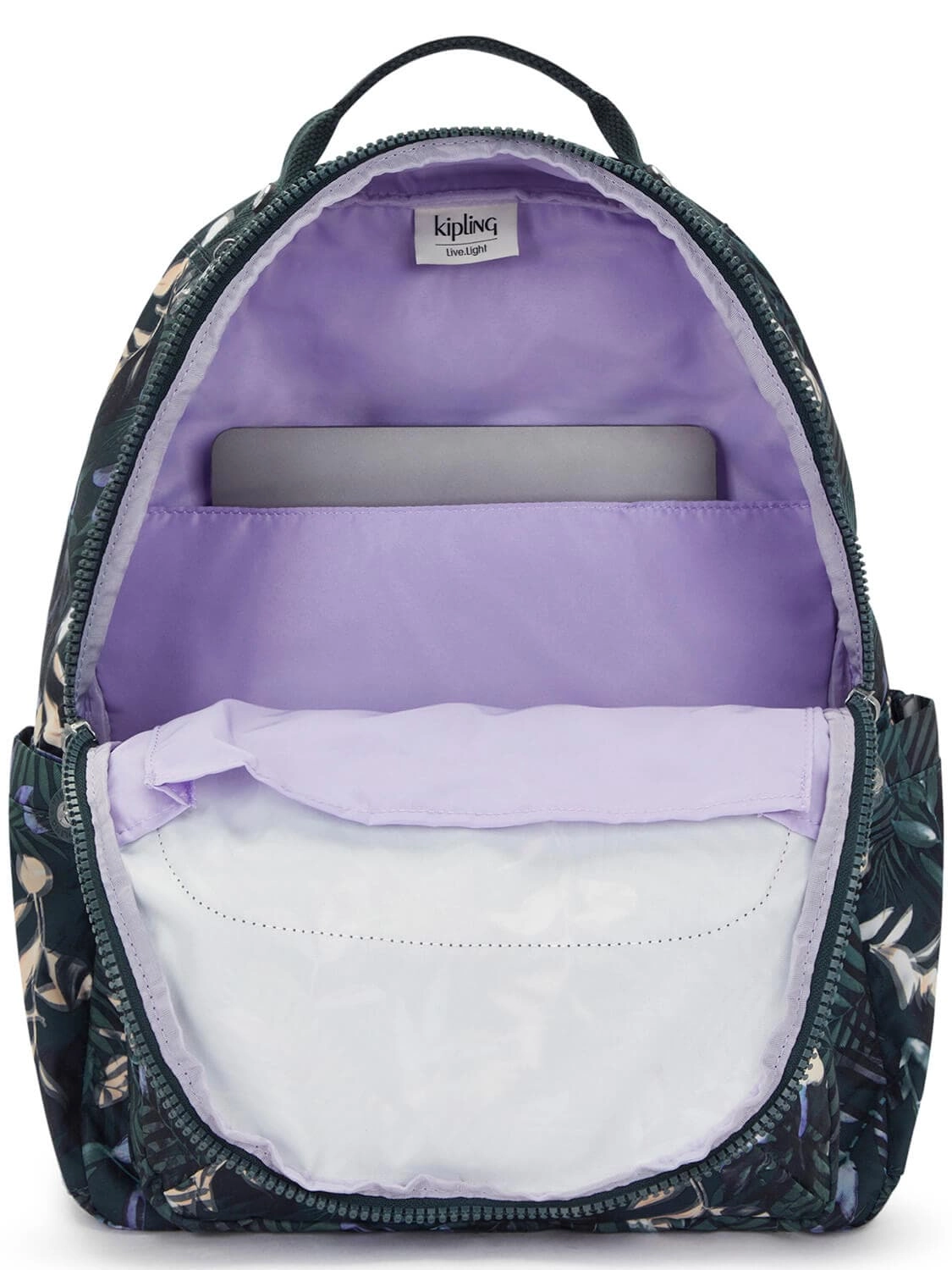Женский рюкзак для ноутбука Kipling KI6269K9T Seoul Large Backpack 15″ Moonlit Forest