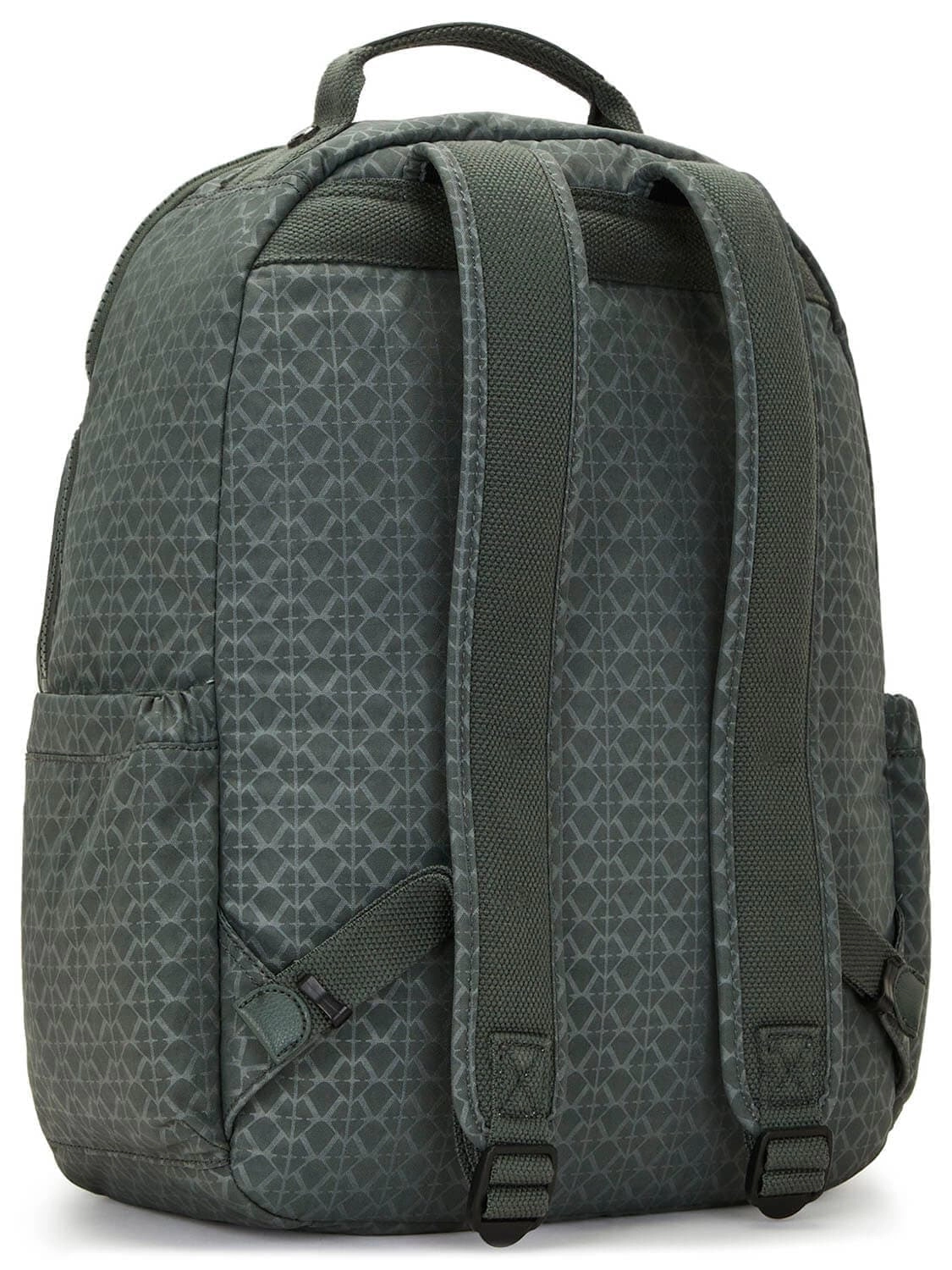 Рюкзак для ноутбука Kipling KI4034F6C Seoul Large Backpack 15″ Sign Green Emb